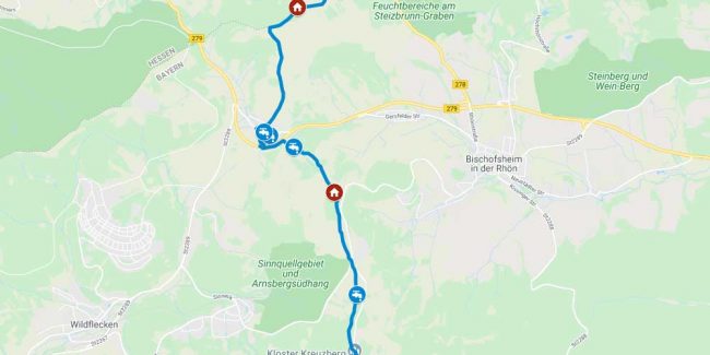 Schutzhütten Wandern Hochrhöner