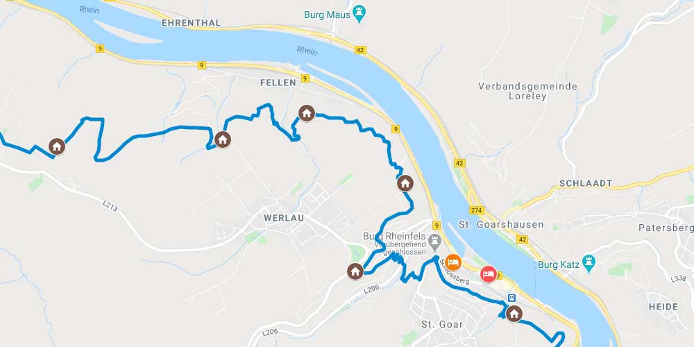 Schutzhütten-Rheinsteig